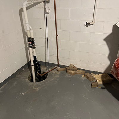 sump pump replacement